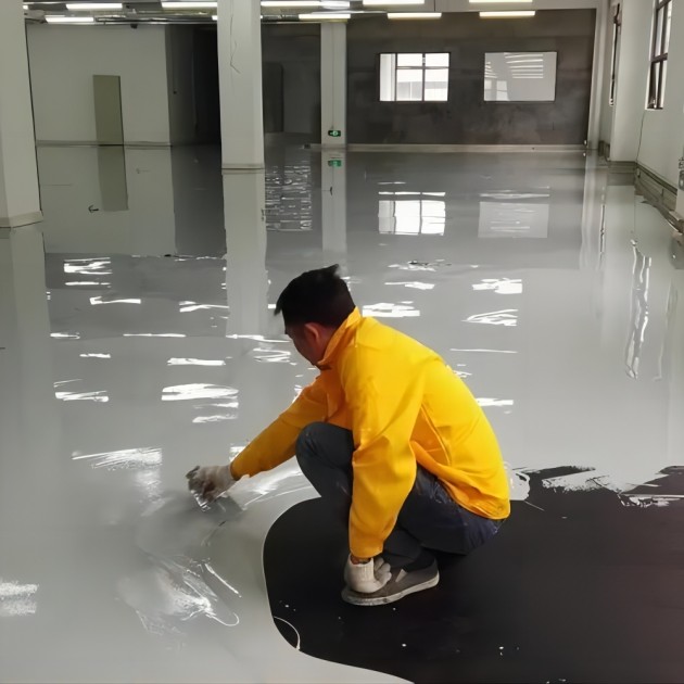 和田防腐防静电地坪,防腐防静电自流平地坪产品图1